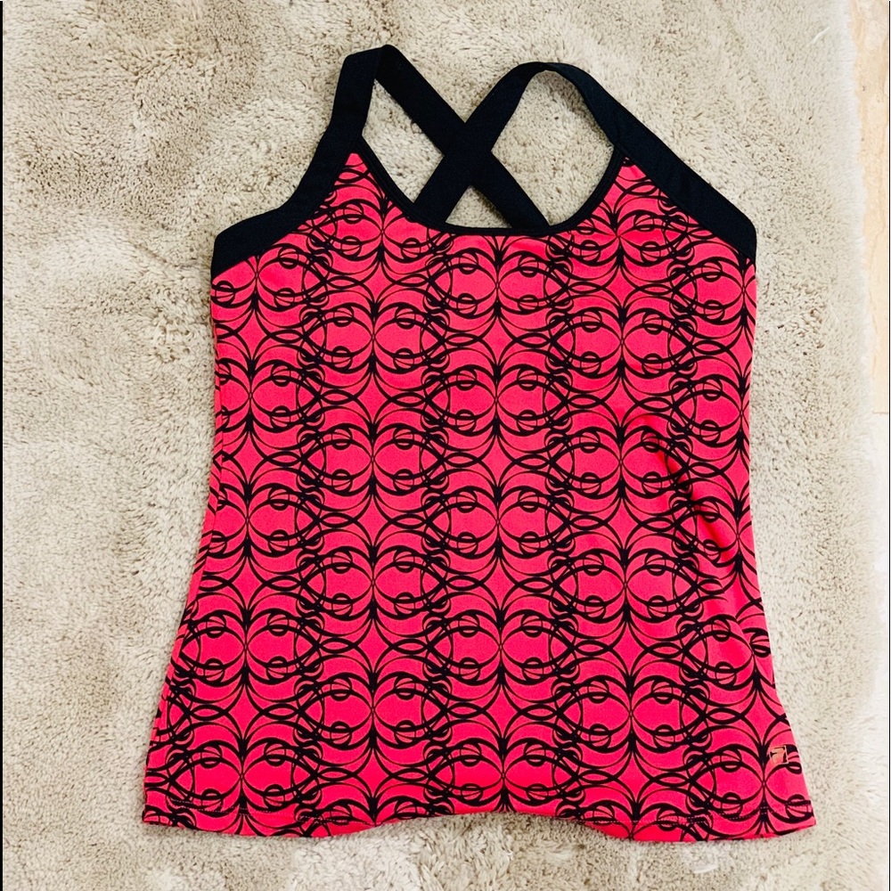 Yoga/Pilates Sports Top, FILA, Racer back, medium